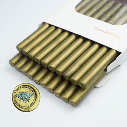 20PCS Mini Glue Gun Wax Seal Sticks by Ioggtser