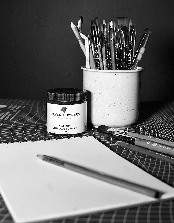 Premium Charcoal Powder for Drawing and Art - Image 5