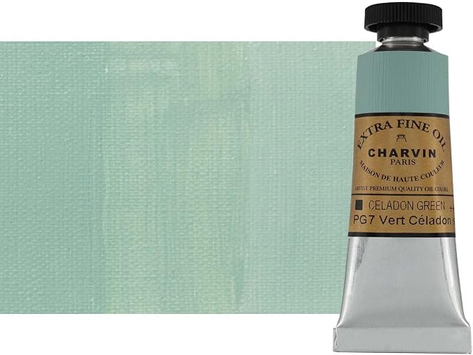 Charvin Extra Fine Oil Paint, Celadon Green 20 ml by Unknown