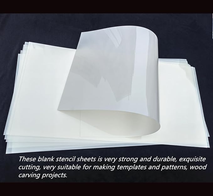 Translucent Blank Mylar Stencil Sheet - Image 2