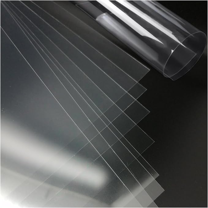 BANLTRE 5 Pack 24" x 36" 10mil/0.25mm Thick Clear Blank Stencil Sheet - Image 8