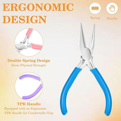3 Pack Jewelry Pliers Set, Mini Pliers Set - Image 9