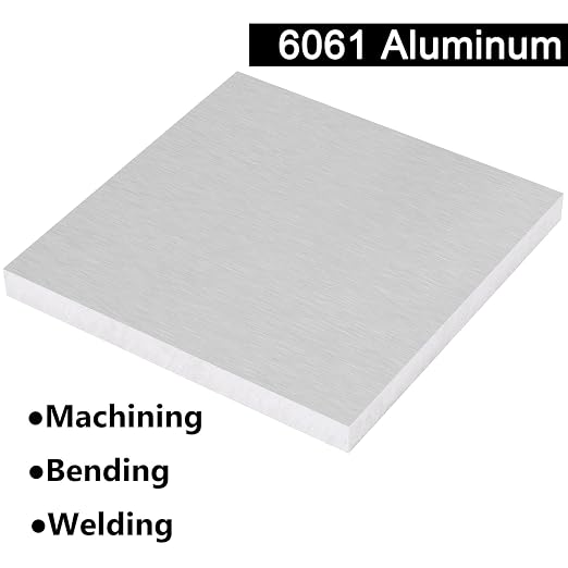 6061 T651 Aluminum Sheet Metal 6 x 6 x 1/2 Inch Heat Treatable Rectangle 0.50" - Image 5