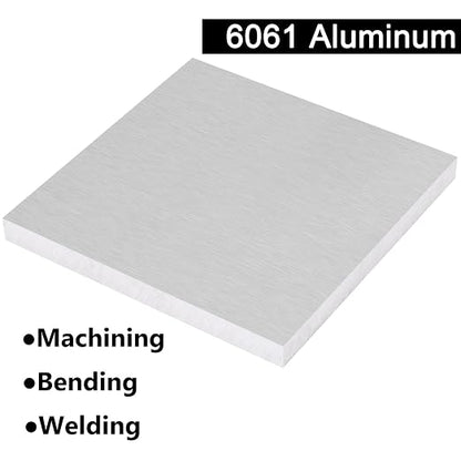 6061 T651 Aluminum Sheet Metal 6 x 6 x 1/2 Inch Heat Treatable Rectangle 0.50" - Image 5
