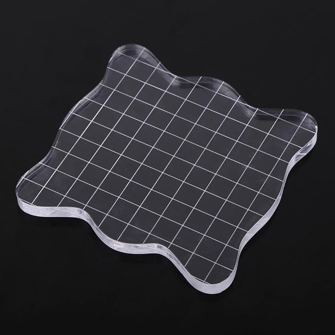 1PC Transparent Acrylic Stamp Blocks - Image 8