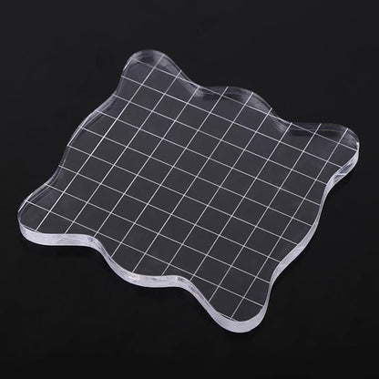 1PC Transparent Acrylic Stamp Blocks - Image 8