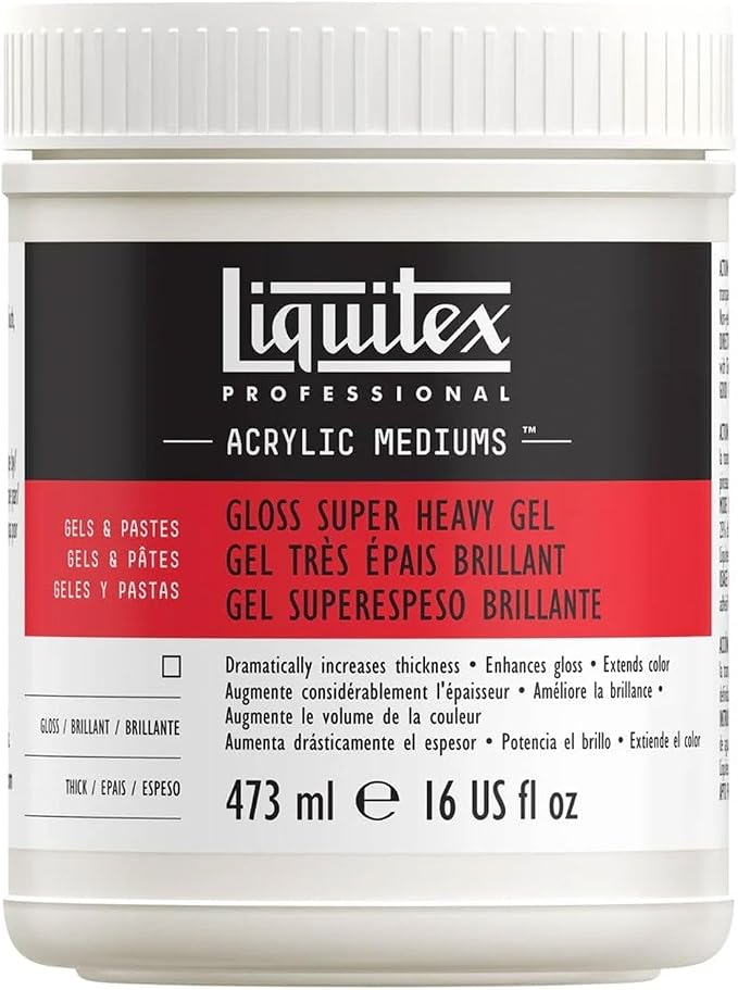 Liquitex Professional Gloss Super Heavy Gel Medium by Liquitex