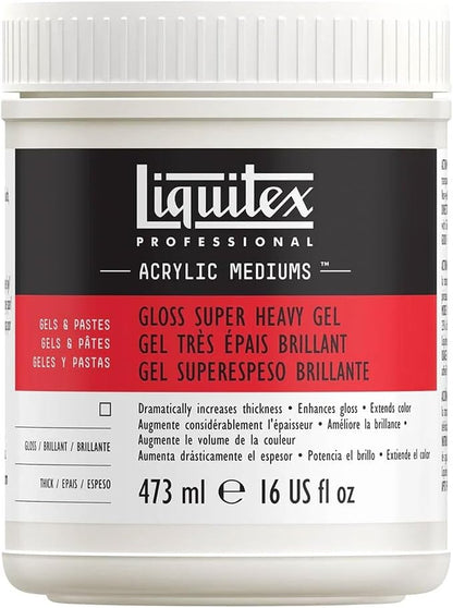 Liquitex Professional Gloss Super Heavy Gel Medium by Liquitex