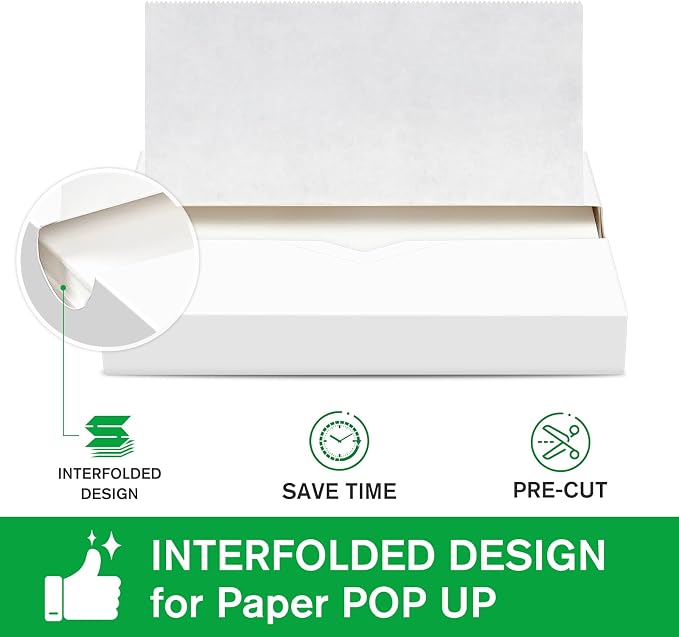 Precut POP UP Deli Paper Sheet Pack of 200, Interfolded Heavy Paper - Image 3
