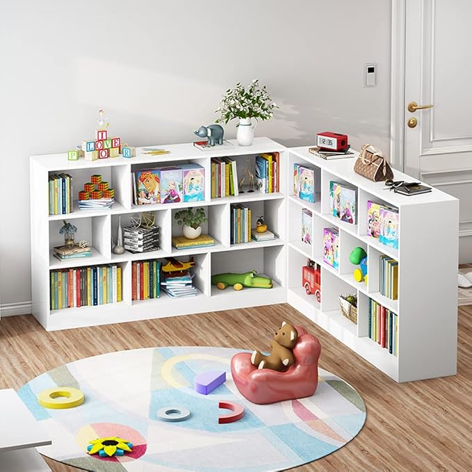 IOTXY Open Shelf Low Bookcase - Image 7