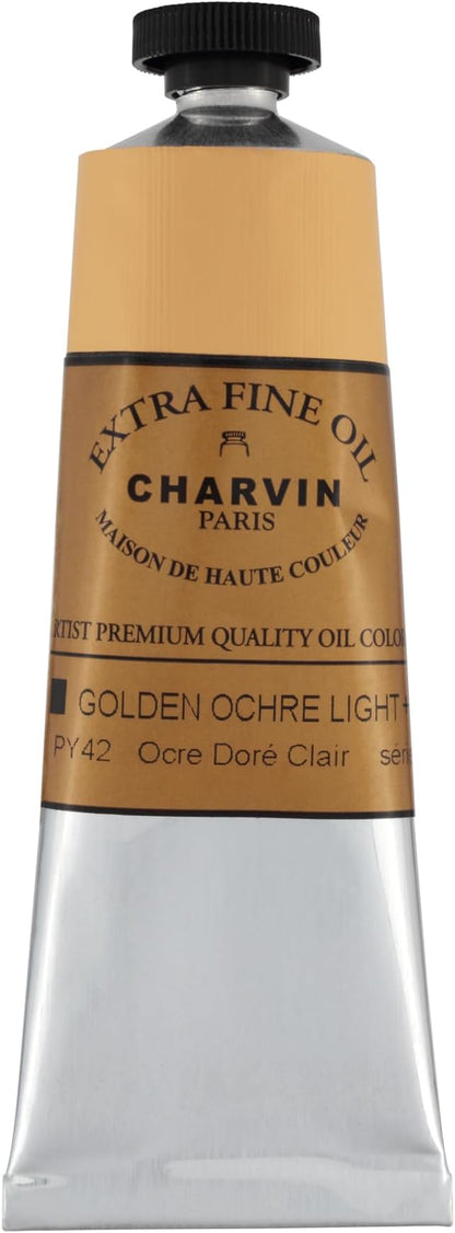Charvin Extra Fine Oil Paint, Rich Texture, Poppy Oil-Based, Light-Fast - Image 2