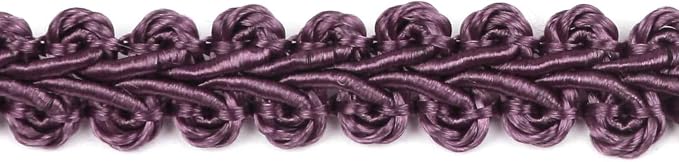 BEL AVENIR Braid Trim 1/2 inch 13.6 Yards French Gimp Basic Sewing Polyester by BELAVENIR