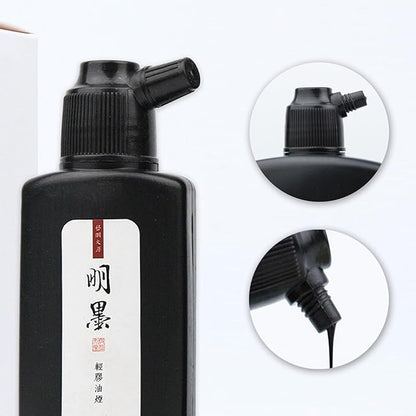 Calligraphy and Sumi Liquid Ink, Traditional Black Sumi Ink - Image 6