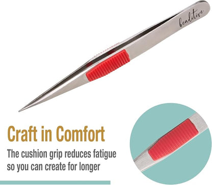 Beaditive High Precision Heavy-Duty Tweezers - Image 6