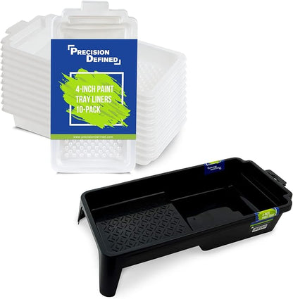 Precision Defined Paint Trays, Paint Roller Trays Liner, Plastic Paint Pan by PrecisionDefined