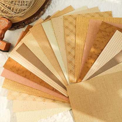 80 Sheets Textured Scrapbook Paper Packs, Scrapbooking, Junk Journals, Card - Image 8