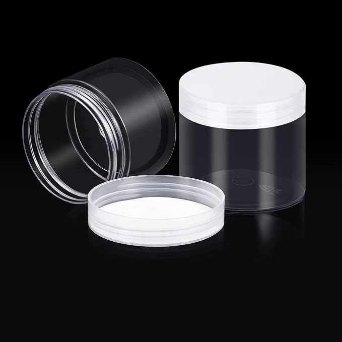 SATINIOR 12 Pack Plastic Container Jars - Image 2