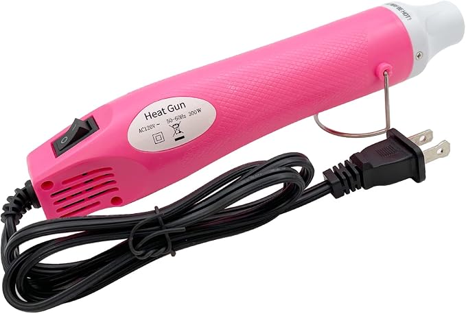 Heat Gun, Mini Hot Air Gun for DIY Crafts Portable Heat Air Gun Tool for by QYQRQF