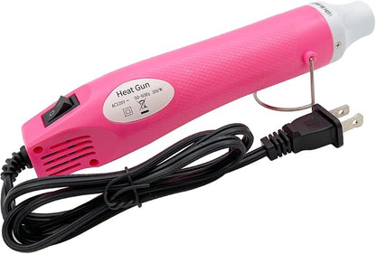 Heat Gun, Mini Hot Air Gun for DIY Crafts Portable Heat Air Gun Tool for by QYQRQF