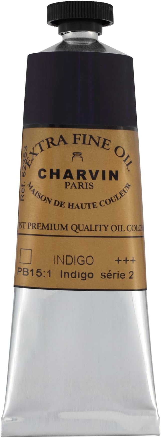 Charvin Extra Fine Oil Paint, Indigo 60 ml - Image 2