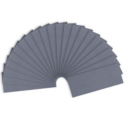 Sandpaper 4000 Grit, Wet Dry Sanding Sheets 9 x 3.6 Inch by Shineboc