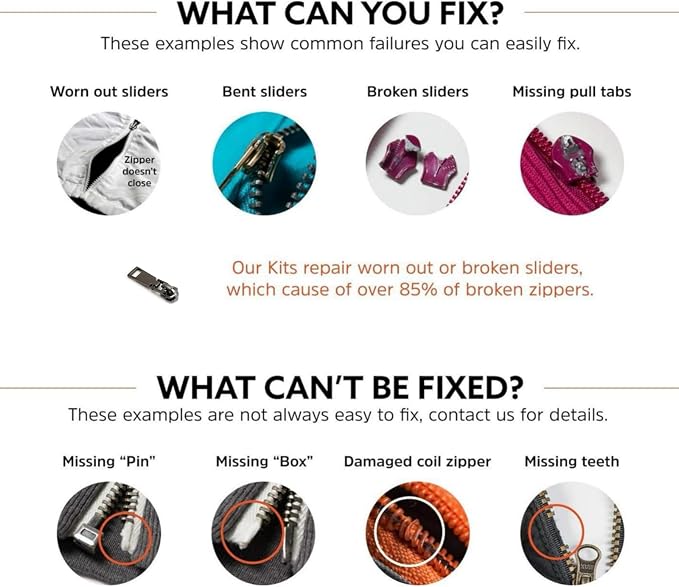 AKTIOIN Metal Zipper Repair Kit - Image 7