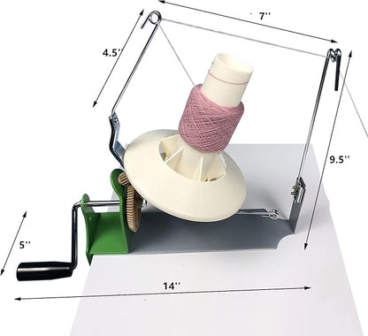 Yarn Ball Winder 18oz Large Swift Yarn Fiber Wool String Ball Winder, Tabletop - Image 2