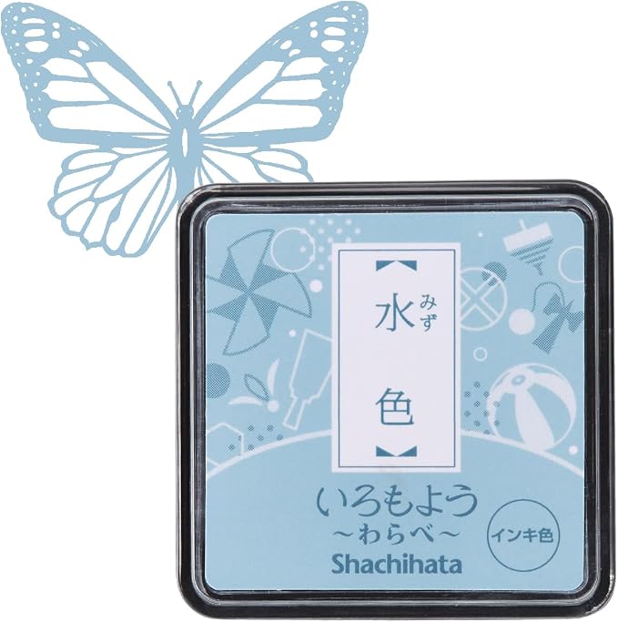 IROMOYO WARABE Stamp PAD, Small Traditional Japanese Ink Colour, Oil-Based Ink by Artline