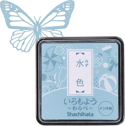 IROMOYO WARABE Stamp PAD, Small Traditional Japanese Ink Colour, Oil-Based Ink by Artline
