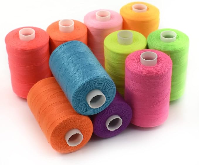 Sewing Thread 10 Color Sewing Industrial Purpose 1000 Yards Per Spool 40S/2 - Image 6