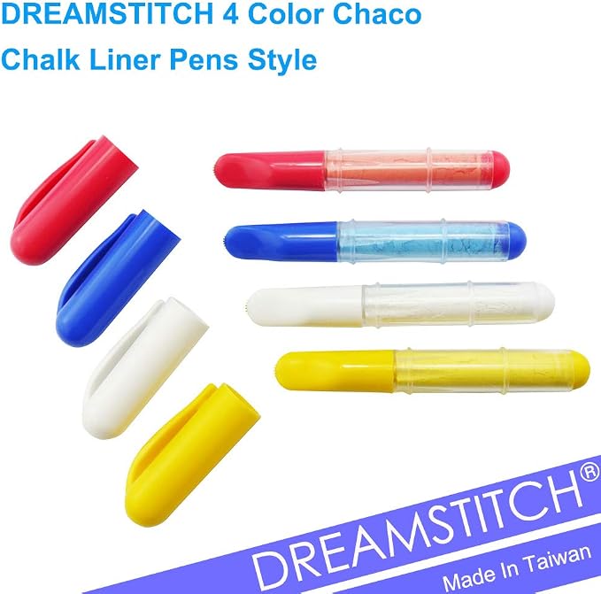 DREAMSTITCH 4 Color Chaco Chalk Liner Pens Style - Image 2