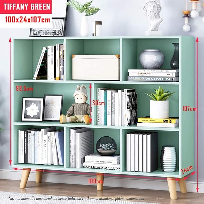 IOTXY Wooden Open Shelf Bookcase - Image 3