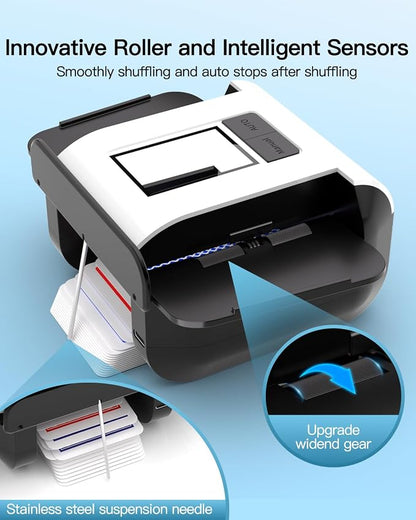 Automatic Card Shuffler, Rechargeable Cards Shuffler Machine - Image 6
