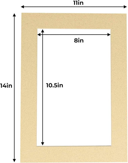 11x14 Mat for 8.5x11 Photo - Image 3