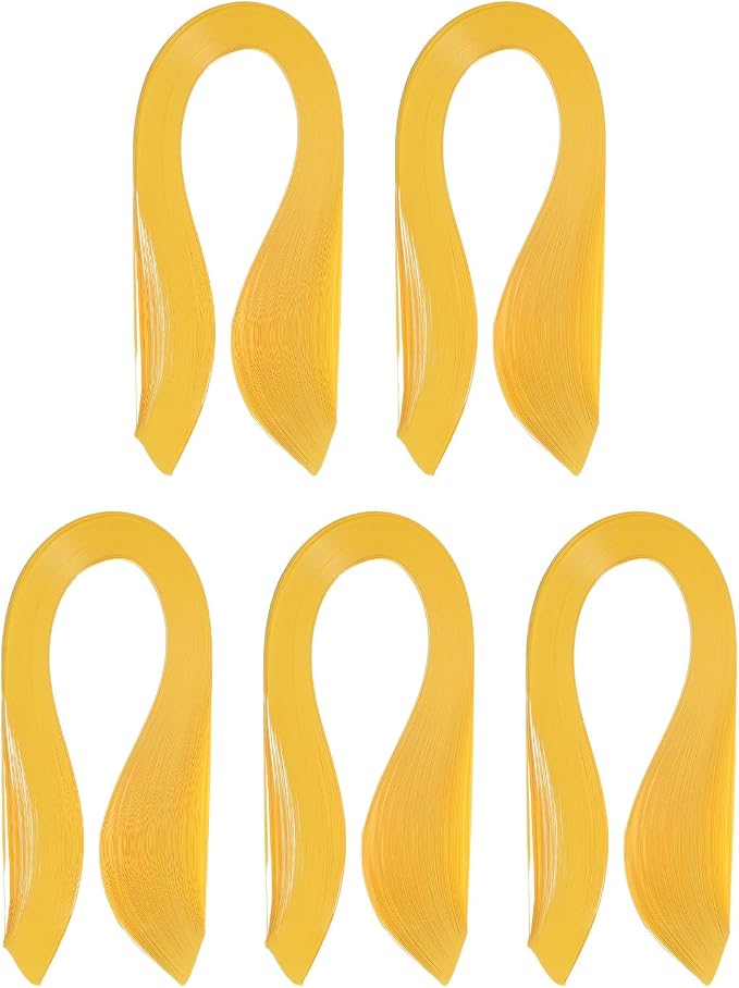 PATIKIL 600pcs Quilling Strips Paper 1/8" 39cm Origami Paper Quilling Strip by PATIKIL