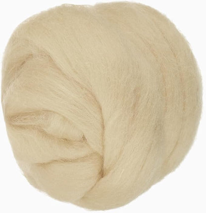 PATIKIL Wool Roving Yarn, 250G/8.8OZ Felting Wool Pure Roving Yarn by PATIKIL