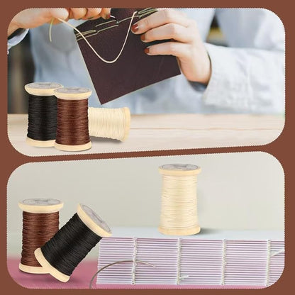 Natural Waxed Thread, 0.55mm/0.8mm, Wax Thread - Image 6