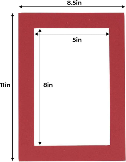 5.5x8.5 Mat for 8.5x11 Frame - Image 3