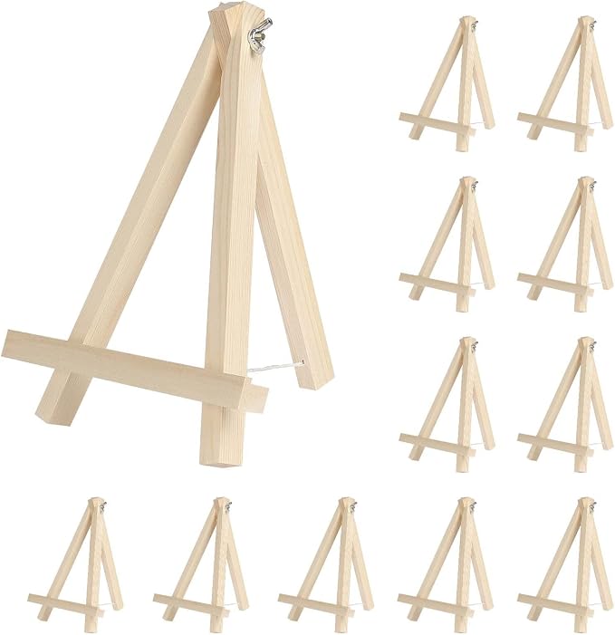 Kinlink 9 Inch Tall Wood Easels by KINLINK