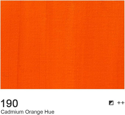 AUREUO Cadmium Orange Hue Acrylic Paint, 4 Fl Oz / 120ml Single Tube, Rich - Image 2