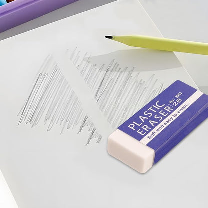 10 Pack Pencil Erasers, and Durable Erasers - Image 5