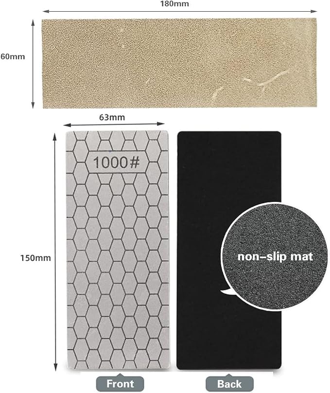 14 Pcs Diamond Sharpening Stone, - Image 2