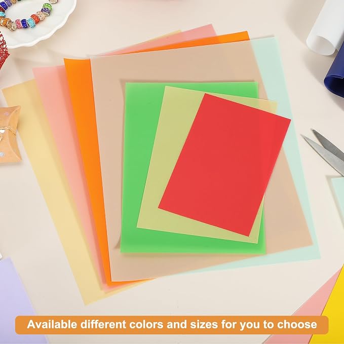 MECCANIXITY 100 Sheet Colored Vellum Paper 4" x 6", 100gsm Translucent - Image 4