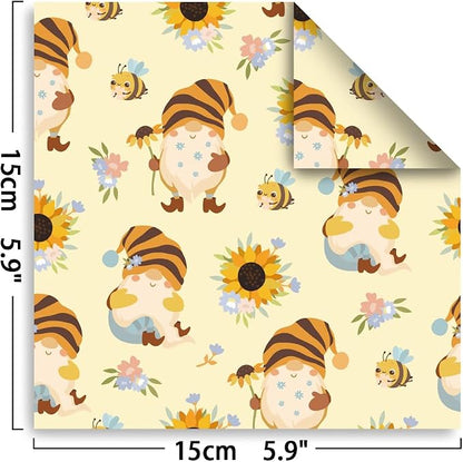 Origami Paper Kit Dobule Sided 100 Sheets 100 Colors 6 Inch Japanese Chiyo - Image 2