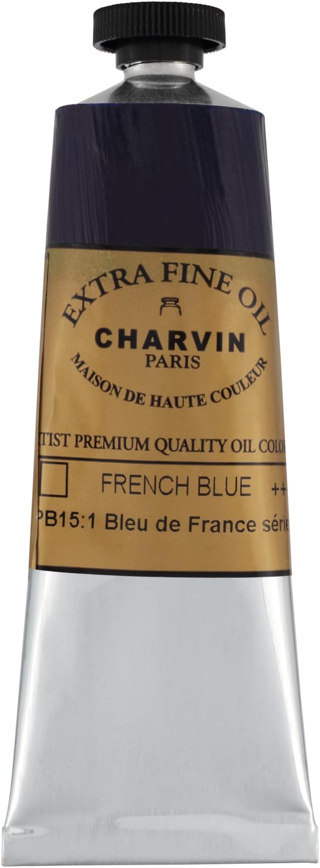 Charvin Extra Fine Oil Paint, French Blue 60 mL - Image 2