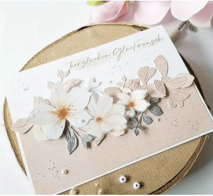 Lapoo Metal Cutting Die for Scrapbooking, 3D Backgrounds Frame New Cutting Dies - Image 6