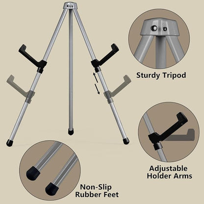 14" High Tabletop Instant Display Easel, Small Desktop Steel Easel Stand - Image 3