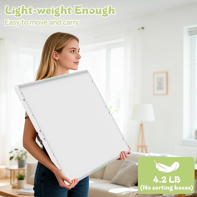 1500 Pieces Puzzle Board 3-in-1 Double-Sided & Rotating & Tilting, Plastic - Image 8