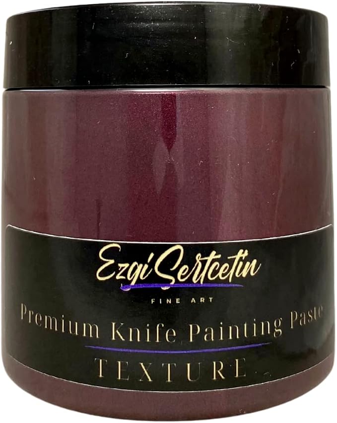 Premium Palette Knife Painting Paste|Texture Paste|Authentic Bright by EzgiSertcetin
