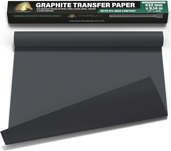 MyArtscape Graphite Transfer Paper Roll by MyArtscape